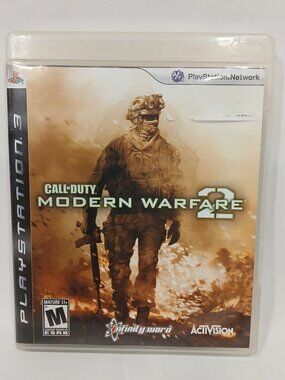 Call of Duty Modern Warfare 2 COD PS3, PlayStation 3 Video Game Complete In Box
